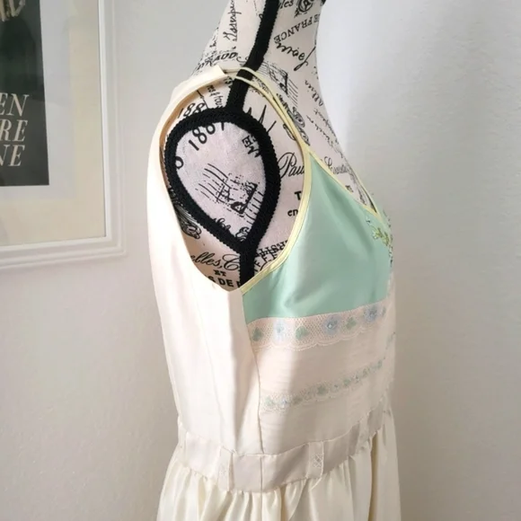 90s Vintage Spenser Jeremy Silk Party Dress NWT Deadstock - Picture 11 of 14